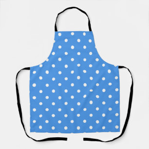 Polka dot pattern apron