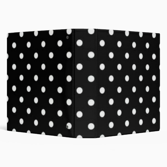 Polka dot pattern binder (Background)