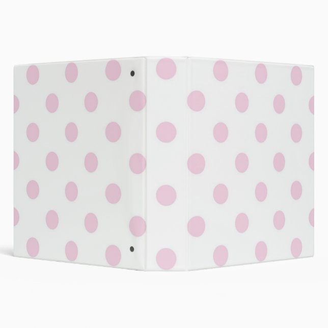 Polka dot pattern binder (Background)