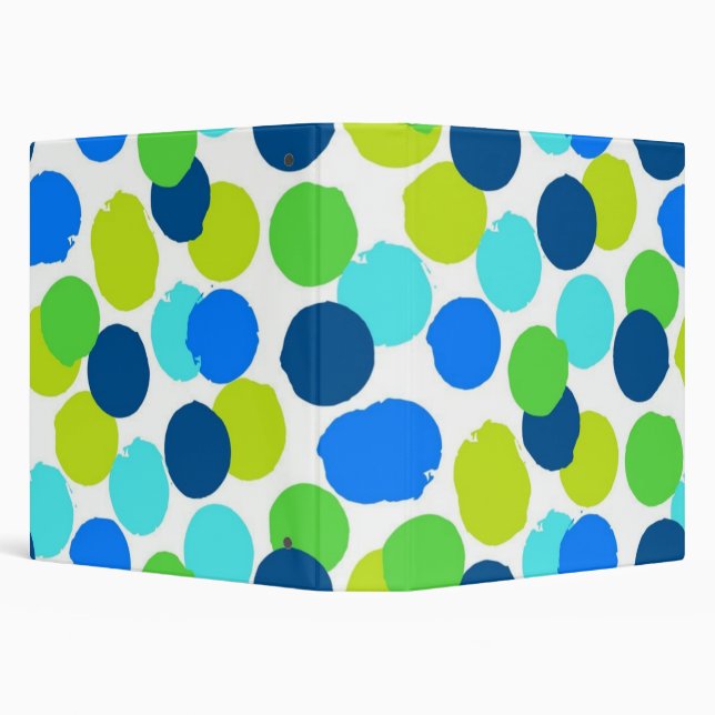 Polka dot pattern binder (Background)