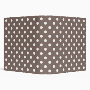 Polka dot pattern binder