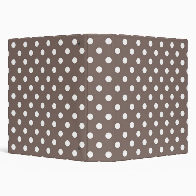 Polka dot pattern binder (Background)