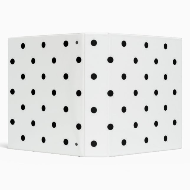 Polka dot pattern binder (Background)