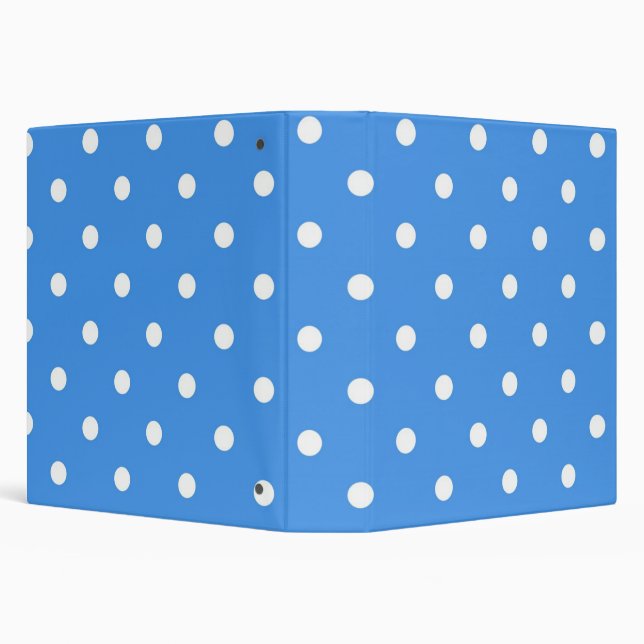 Polka dot pattern binder (Background)
