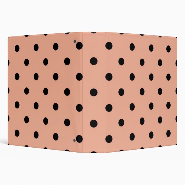 Polka dot pattern binder (Background)
