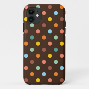 Polka dot pattern iPhone 11 case