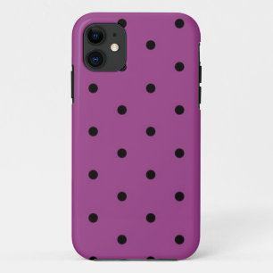 Polka dot pattern iPhone 11 case