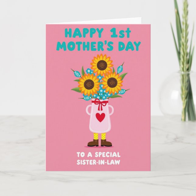 Polka Dot Pattern Celebration Card (Front)