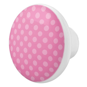 Polka Dot Pattern Draw Knobs Changable Colours!!