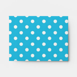 Polka dot pattern envelope