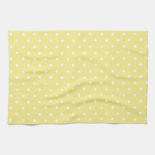Polka dot pattern kitchen towel