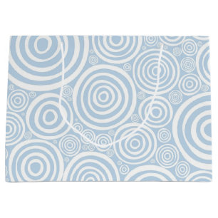 Polka dot pattern large gift bag