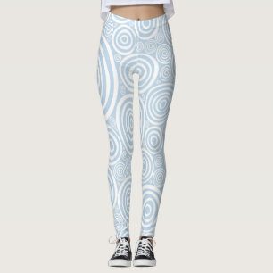 Polka dot pattern leggings