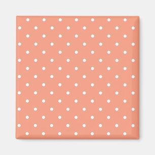 Polka dot pattern magnet