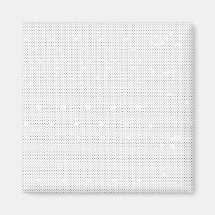 Polka Dot Pattern Minimalist Grey Dots Modern Text Magnet