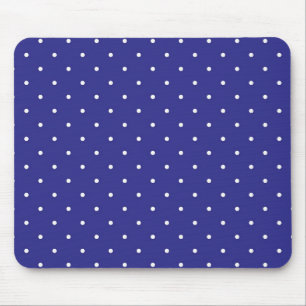 Polka dot pattern mouse pad
