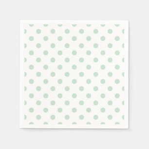 Polka dot pattern napkin