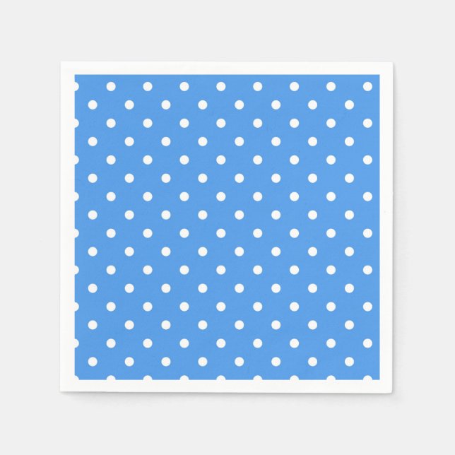 Polka dot pattern napkin (Front)