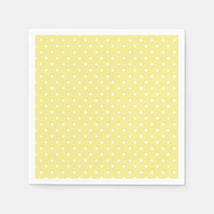 Polka dot pattern napkin