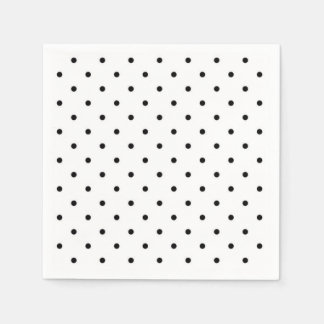 Polka dot pattern napkin