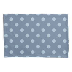 Polka dot pattern pillowcase