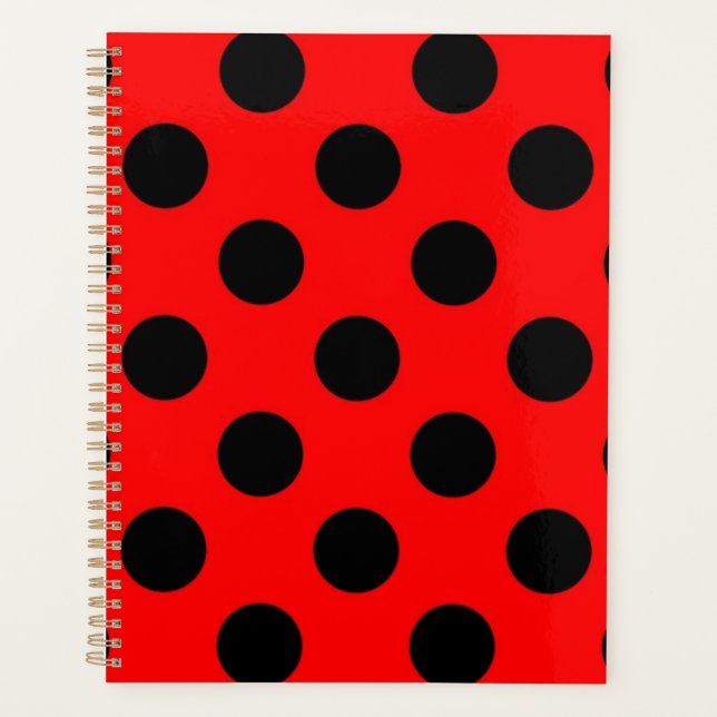 Polka dot pattern planner (Front)