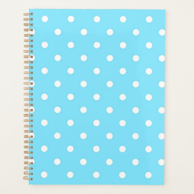 Polka dot pattern planner (Front)