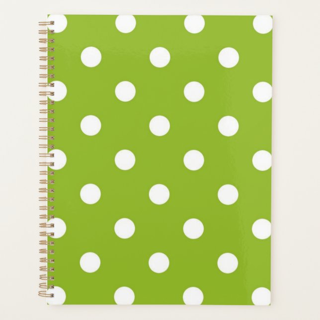 Polka dot pattern planner (Front)