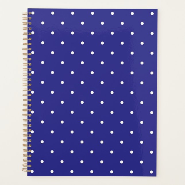 Polka dot pattern planner (Front)