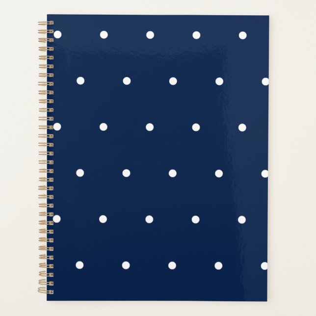 Polka dot pattern planner (Front)