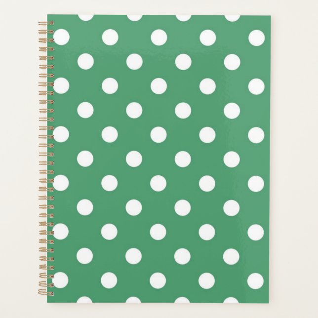 Polka dot pattern planner (Front)