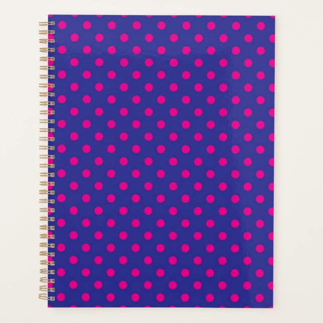 Polka dot pattern planner (Front)