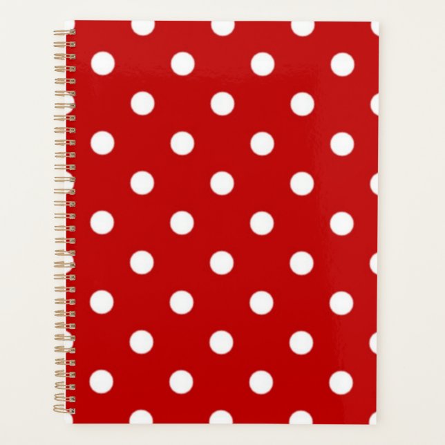 Polka dot pattern planner (Front)