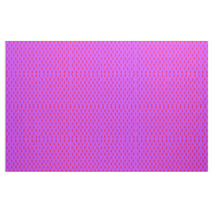 Polka Dot Pattern Pop Art Cat In Red and Lİlac Fabric