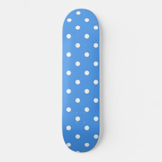 Polka dot pattern skateboard