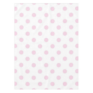 Polka dot pattern tablecloth