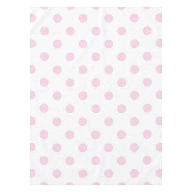 Polka dot pattern tablecloth (Front)
