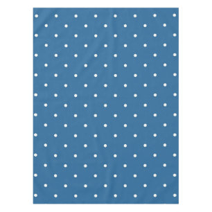 Polka dot pattern tablecloth