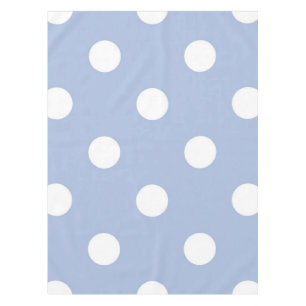 Polka dot pattern tablecloth