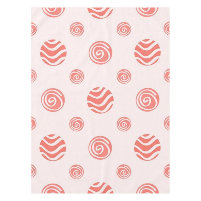 Polka dot pattern tablecloth (Front)
