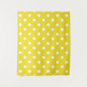 Polka dot pattern tapestry