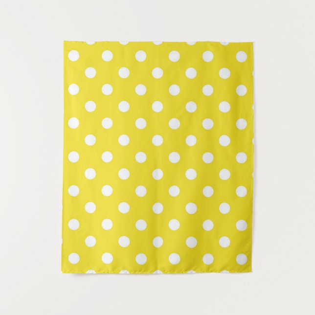 Polka dot pattern tapestry (Front)
