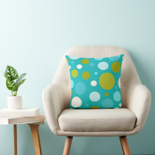 Polka Dot Pattern throw pillow
