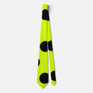 Polka dot pattern tie