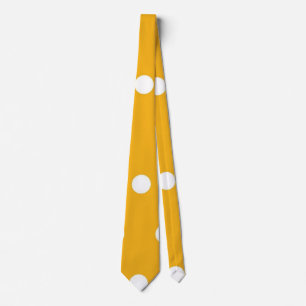 Polka dot pattern tie