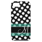 Polka Dot Pattern with Monogram