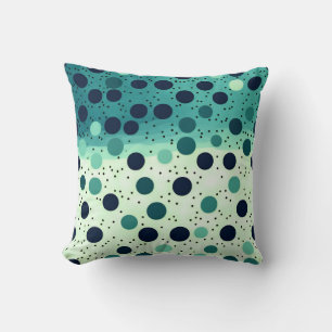Polka Dot Pillow and Cushion with Vibrant Colours