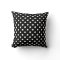 Polka Dot Pillows in Black and White