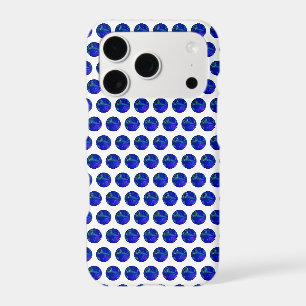 Polka Dot Precision: The Blue Lawn Bowl