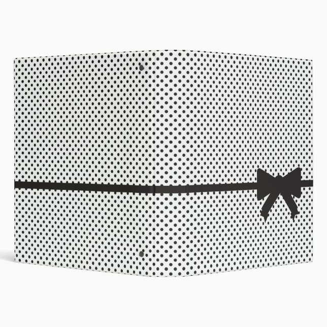Polka Dot Present Binder (Background)